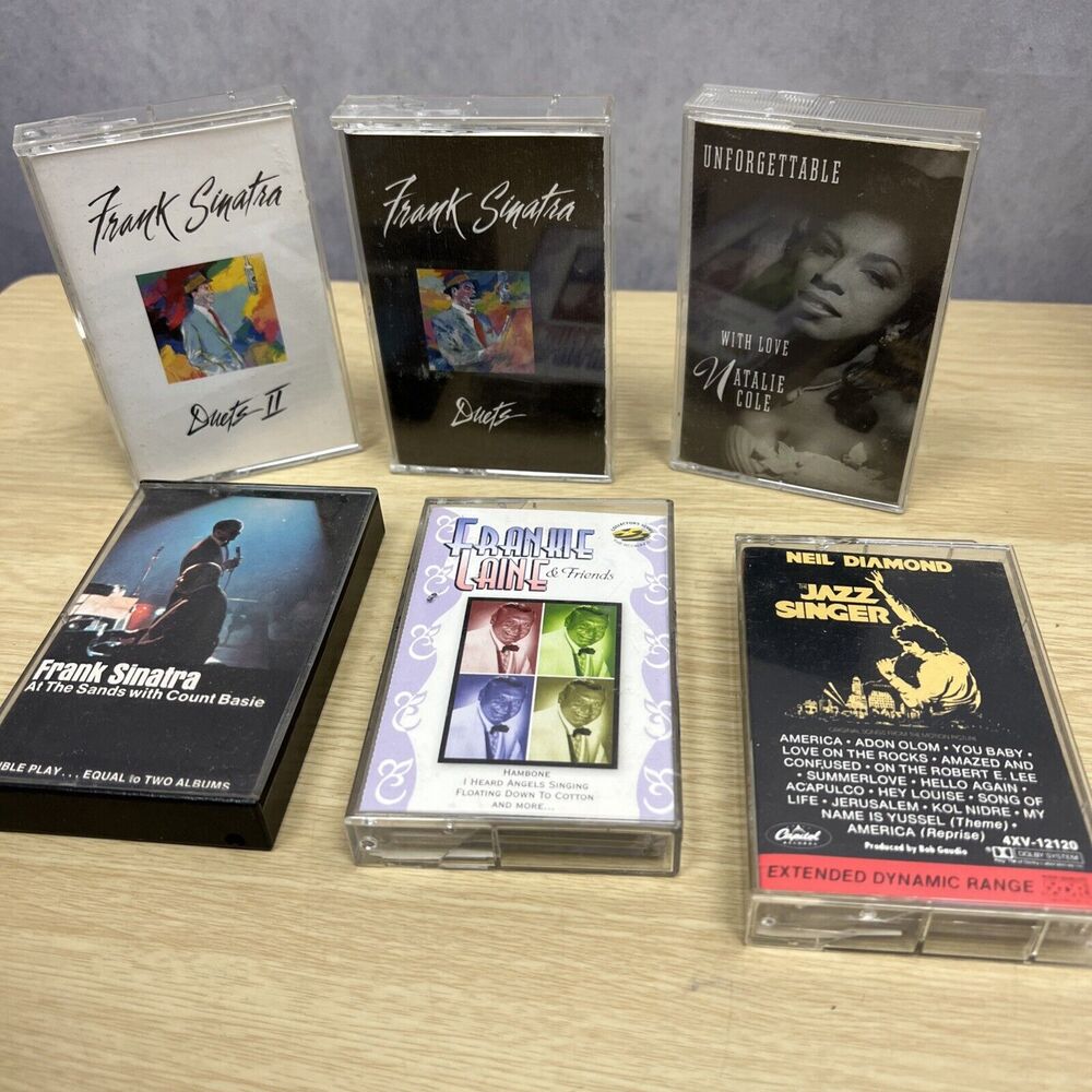 Duets by Frank Sinatra, Natalie C. Neil D. Frank L.(Cassette, Nov-1993, Capitol)